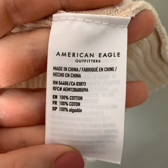 American Eagle Mock Neck Sweater Top - Picture 4 of 4